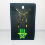 Pickled Hamsa Hand JEWELRY SET