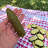 Natural Jade Pickle Carved Crystal