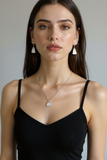 Ghost Necklace/Earring Combo