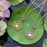 Lotus Flower Necklace