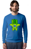 Hamsa Hand Crewneck Unisex
