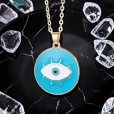 Evil Eye Lashes Necklace